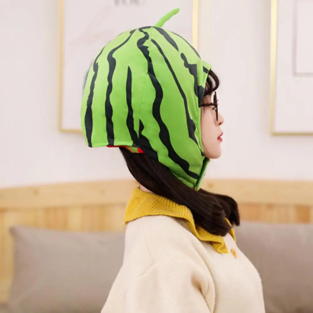 Watermelon Cosplay Headgear Plush Hat -5