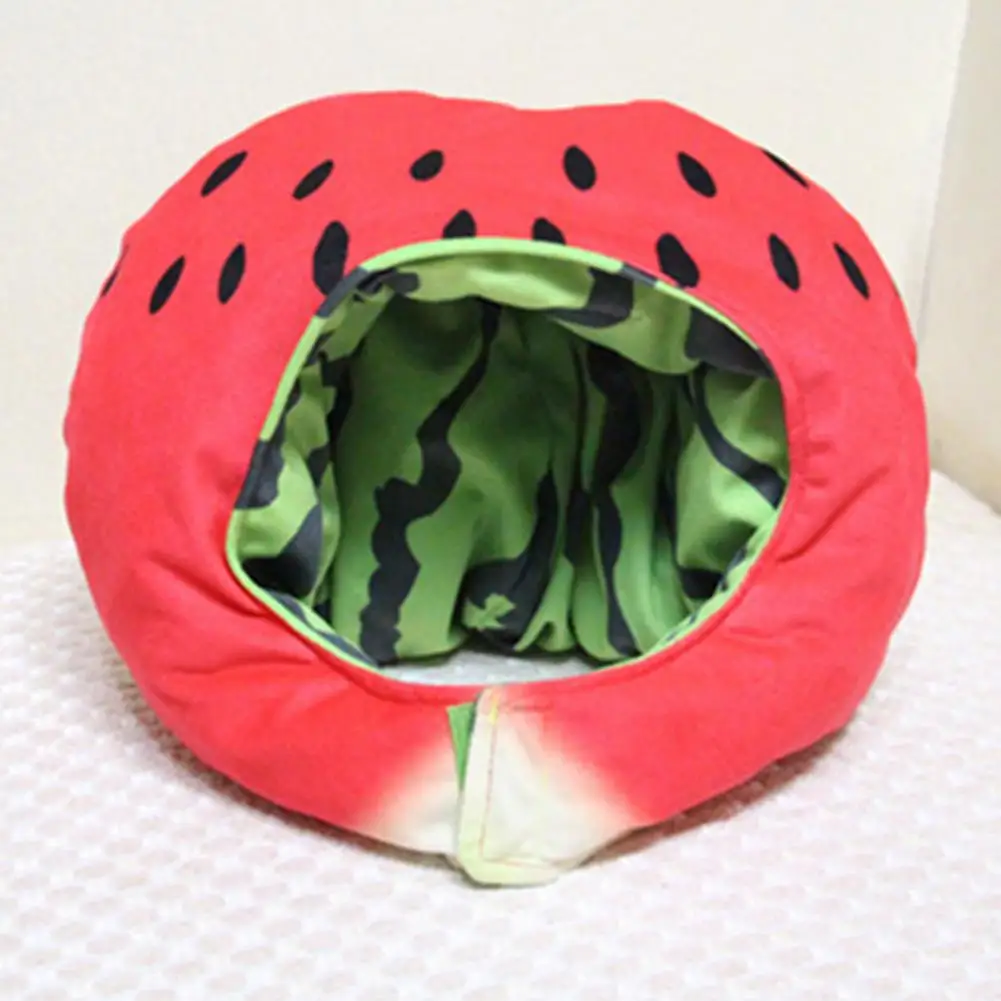 Watermelon Cosplay Headgear Plush Hat -7