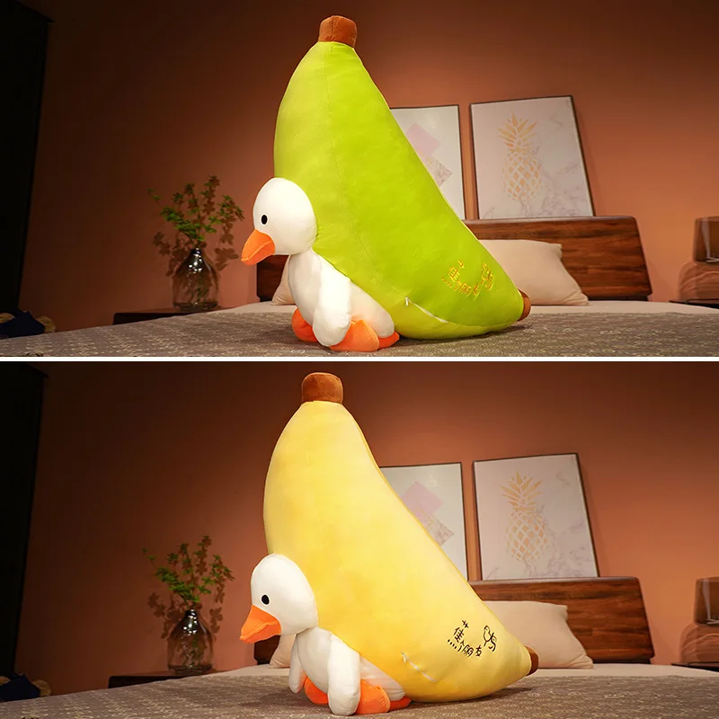 Banana Duck Plushie Pillow -1