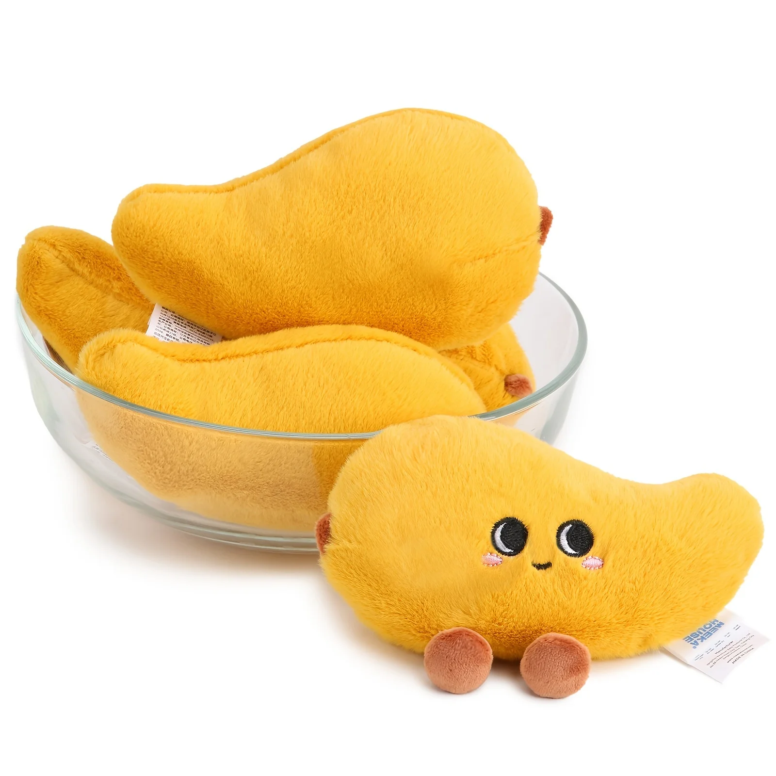 Stuffed Mango Toy | 15cm Plush Doll, Educational Gift for Boys and Girls -2