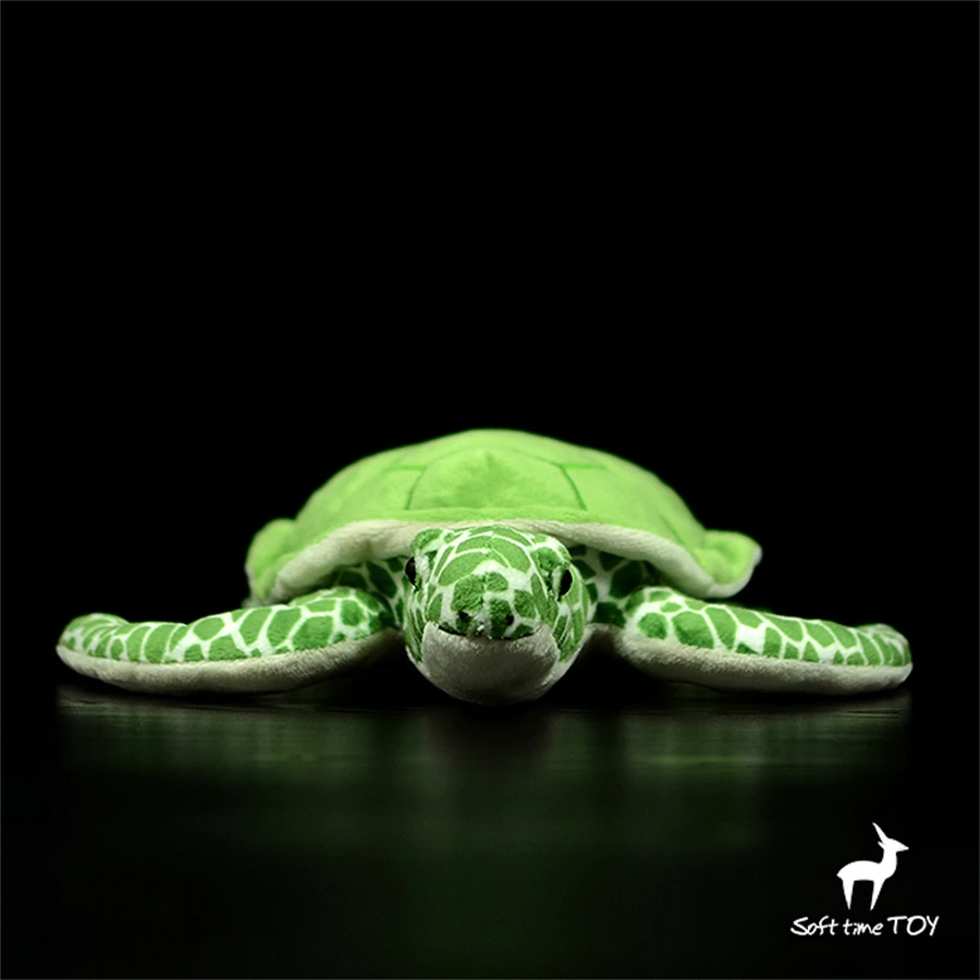 Green Sea Leatherback Turtle Plushie -3