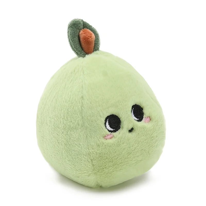 Green Pear Soothing Plush Toy | Stuffed Fruit from Garden Series -1
