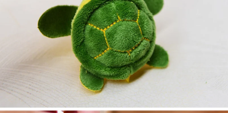 Cute Turtle Plush Keychain -9