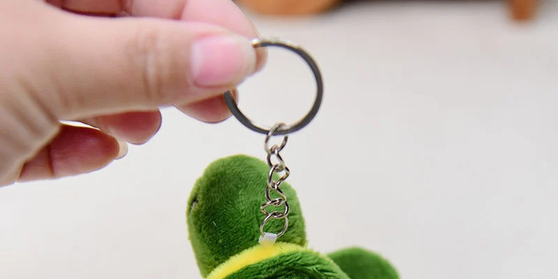 Cute Turtle Plush Keychain -8