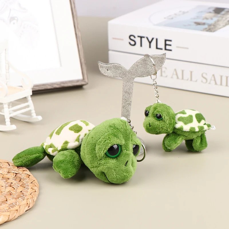 Mario Turtle Plush Keychain -5