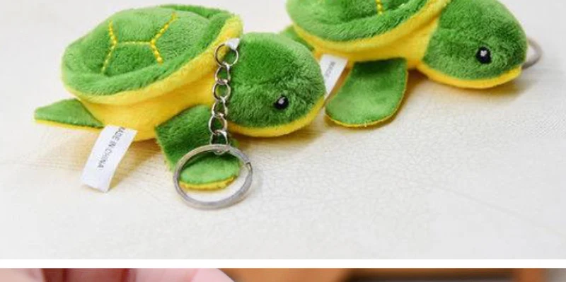 Cute Turtle Plush Keychain -7