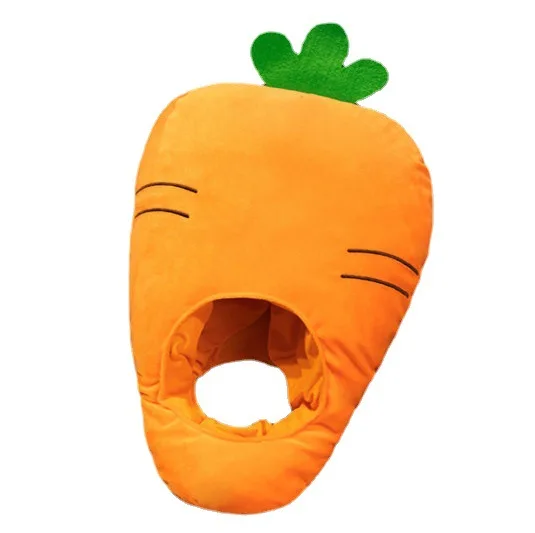 Carrot Cosplay Plush Cap | Fruit Costume Dress -6