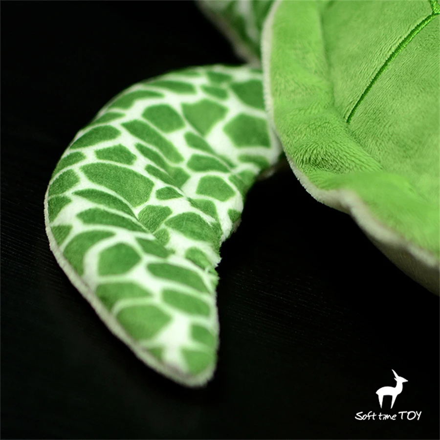 Green Sea Leatherback Turtle Plushie -7