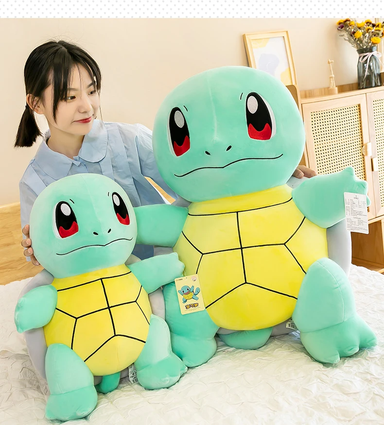 Weighted Turtle Plush | Squirtle Pokemon Plush Toys -11