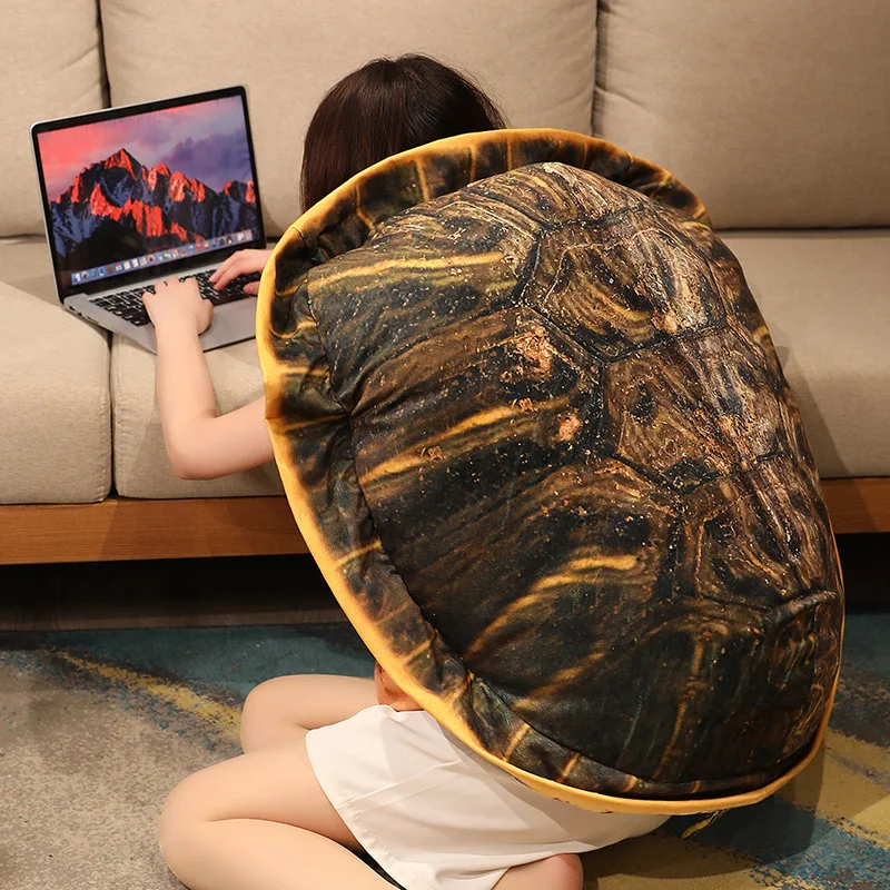 Big Tortoise Shell Plush | 100cm Removable Washable -10