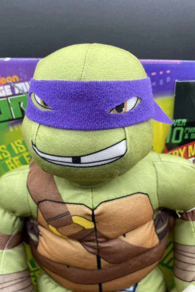 Talking Plush Ninja Turtle | 40 cm Sound Effect Decompression Plush -9