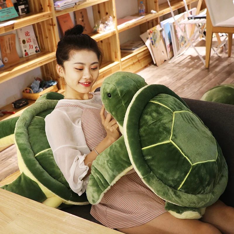 Huge Turtle Plush Toy | 59 Inch Tortoise Sleeping Pillow -4