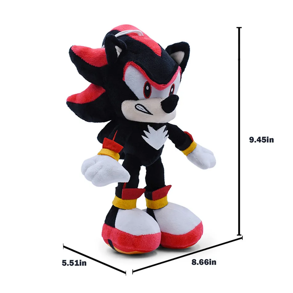 Korean Sonic Plush | Mouse Sonic Plush Toy, 11-inch Hedgehog Doll -4