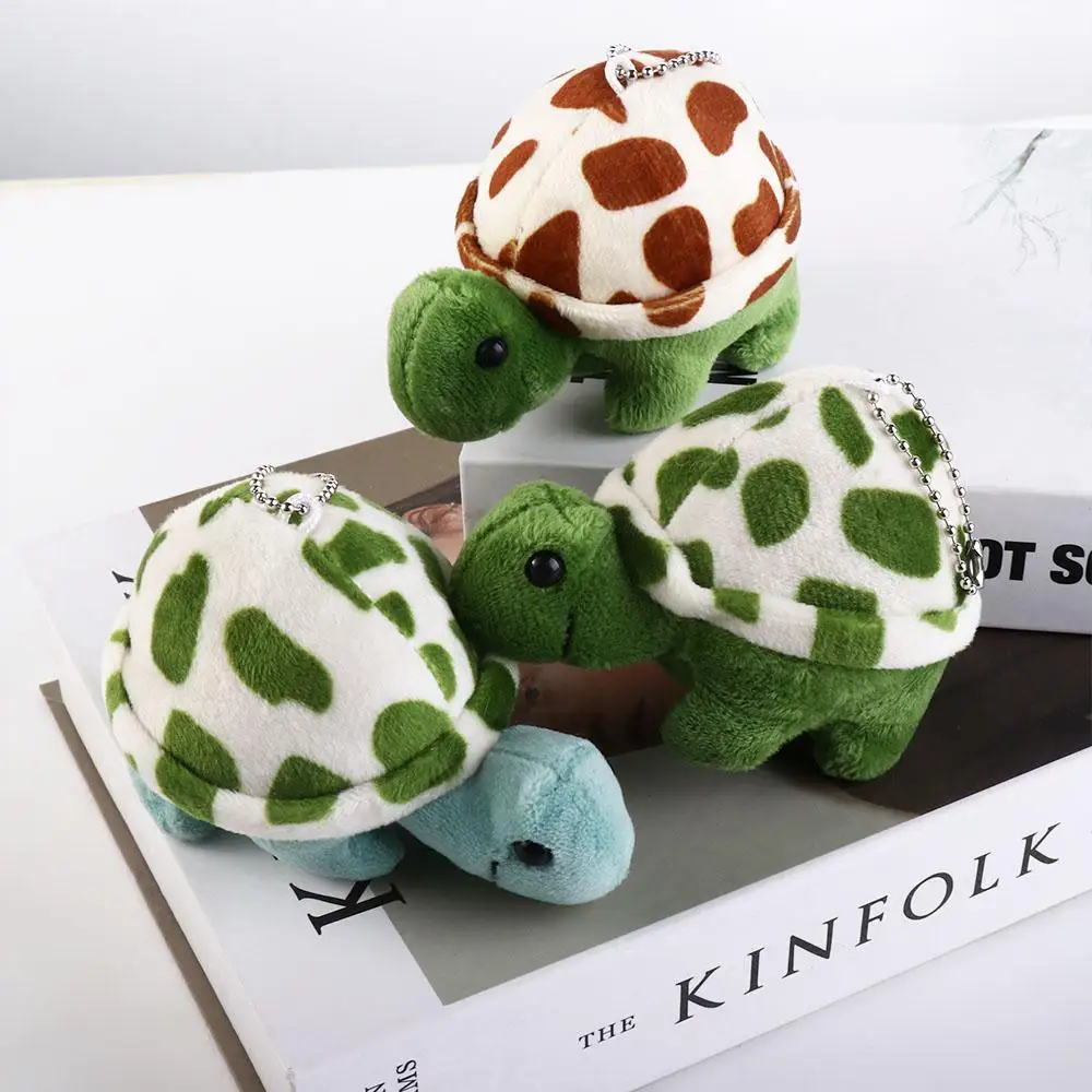 Puzzled Sea Turtle Plush Keychain -4