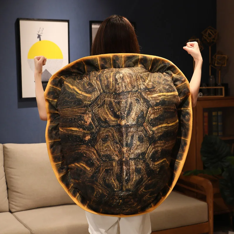 Big Tortoise Shell Plush | 100cm Removable Washable -3