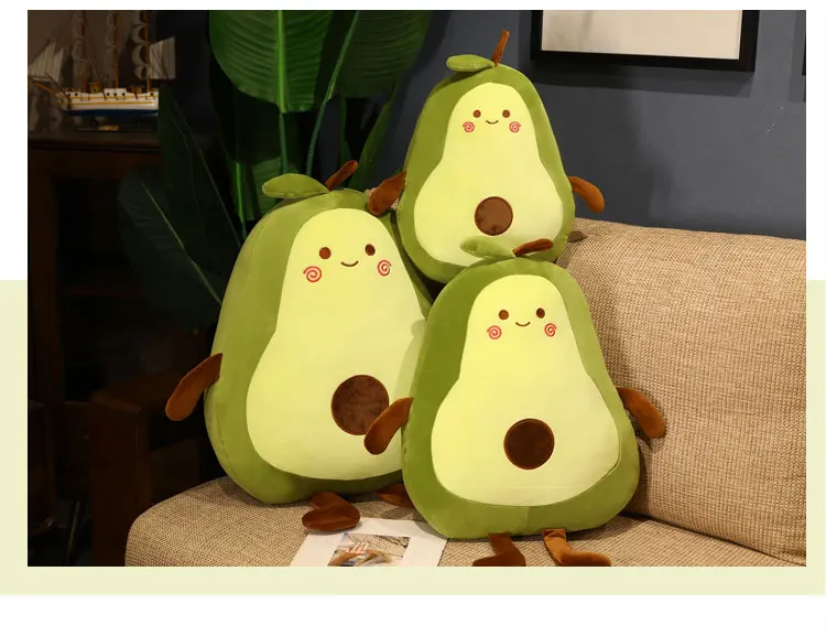 Giant Avocado Stuffed Toy -3