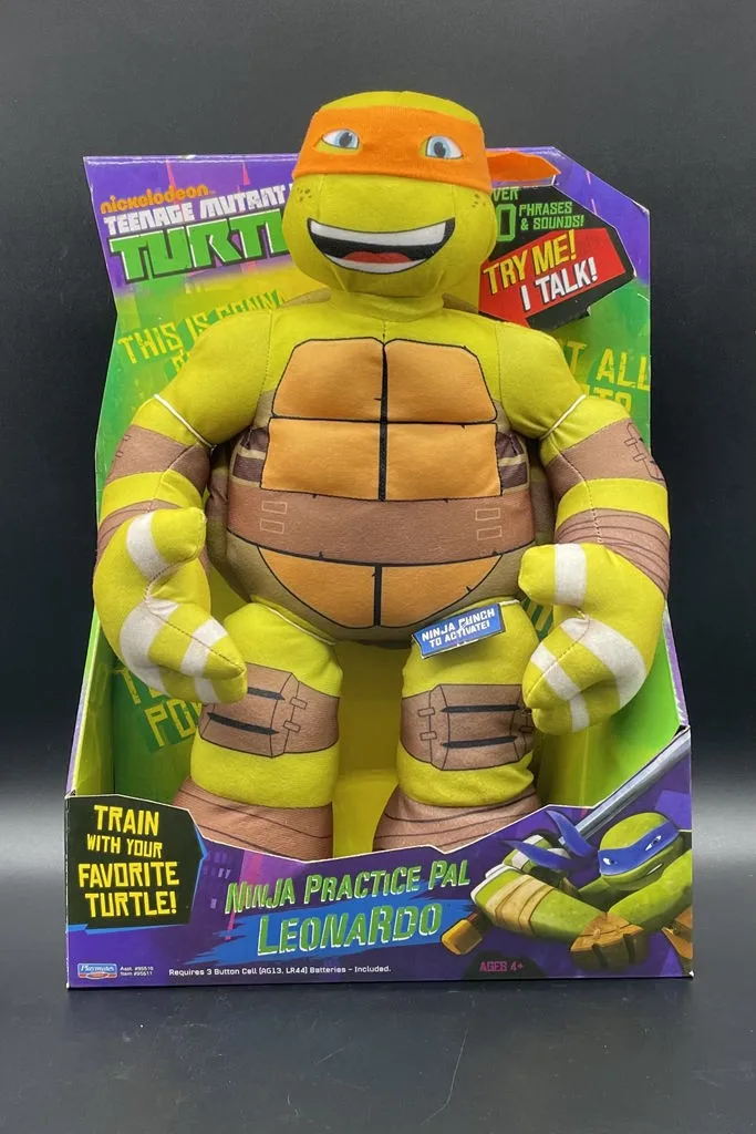 Talking Plush Ninja Turtle | 40 cm Sound Effect Decompression Plush -13