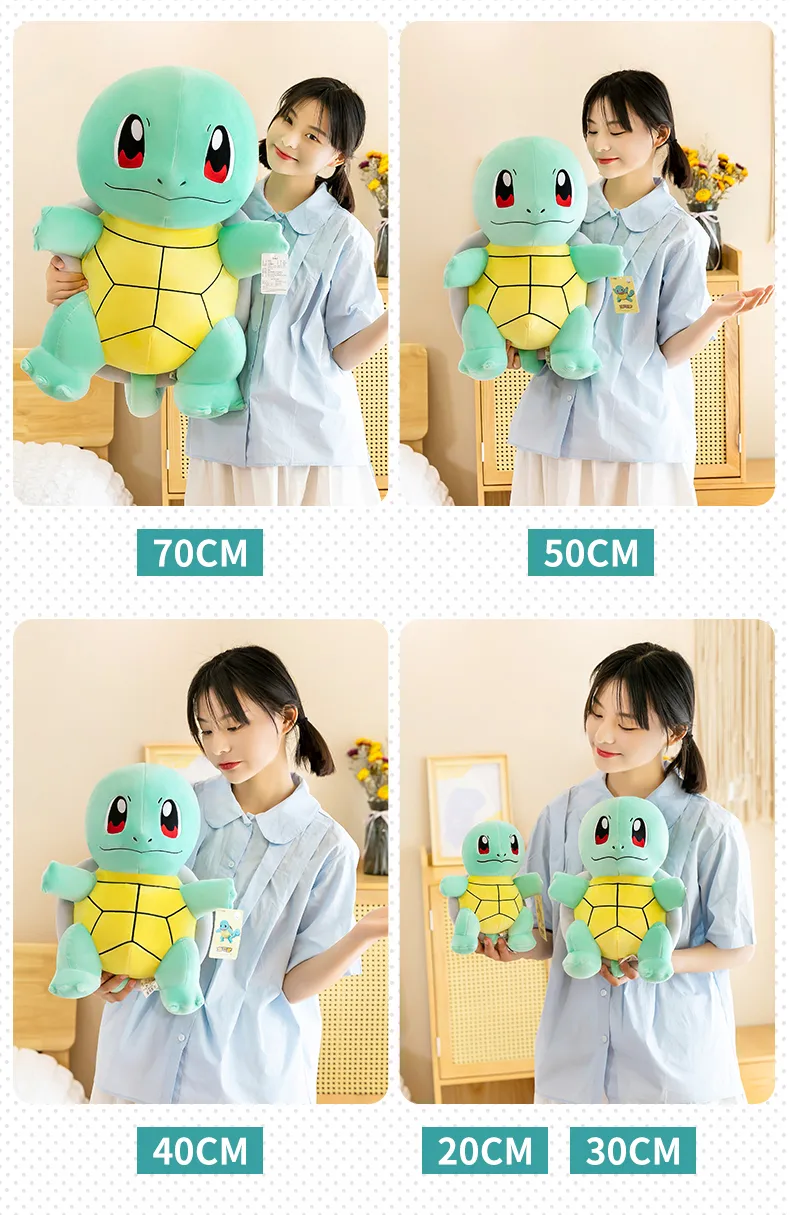 Weighted Turtle Plush | Squirtle Pokemon Plush Toys -6