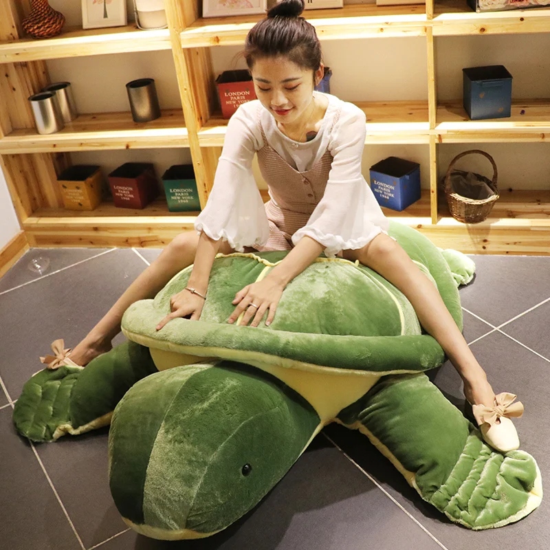 Huge Turtle Plush Toy | 59 Inch Tortoise Sleeping Pillow -2