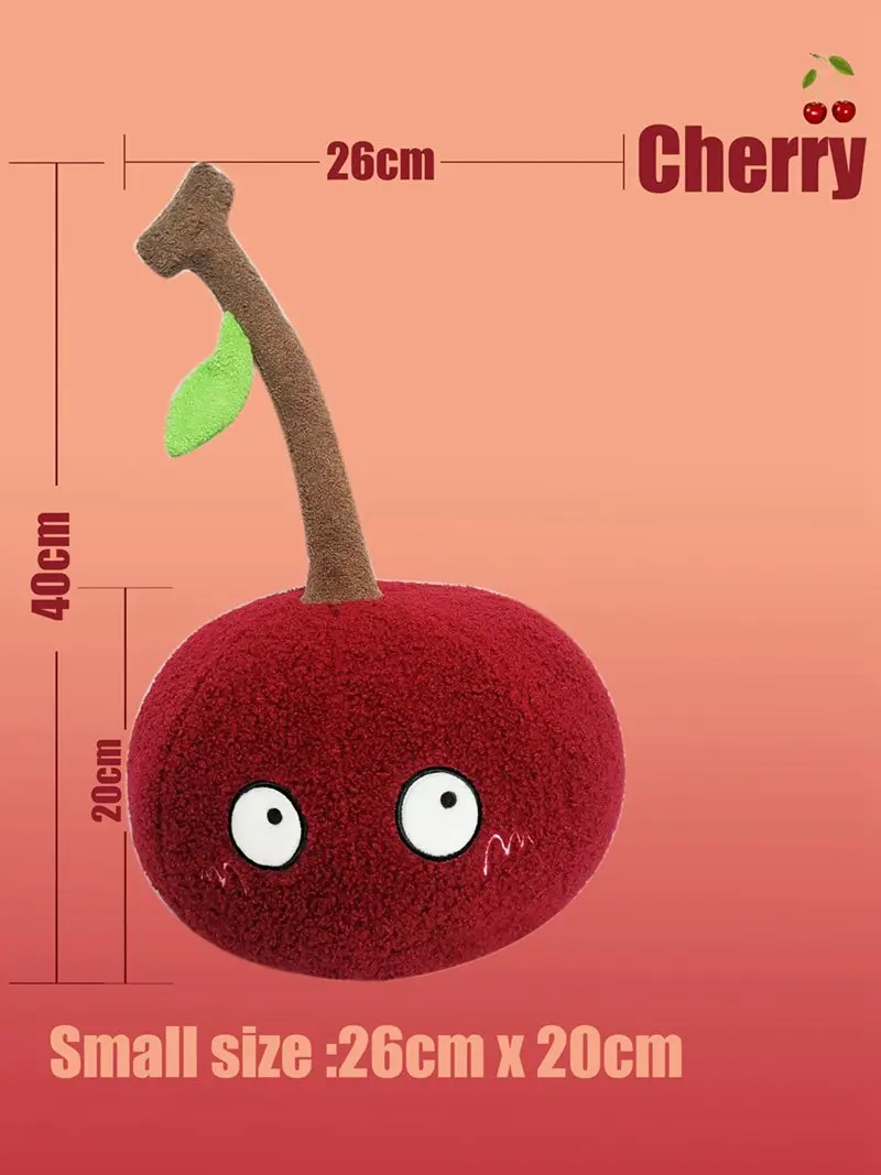 Soft Cherry Plush Toy -1