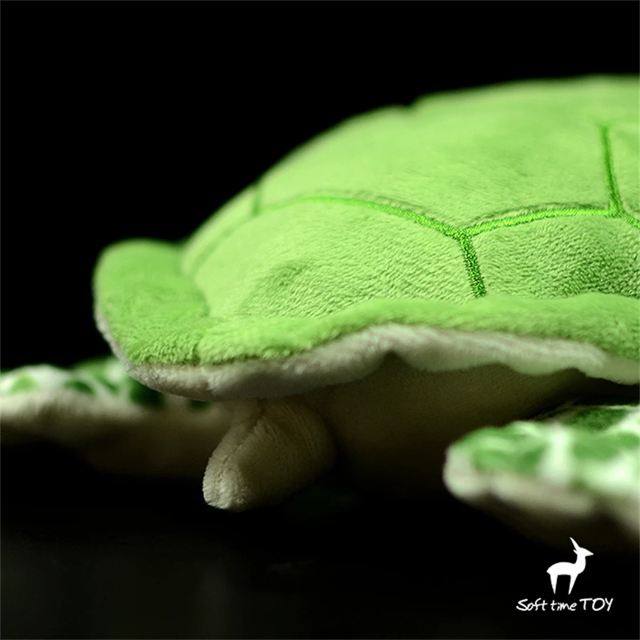 Green Sea Leatherback Turtle Plushie -6