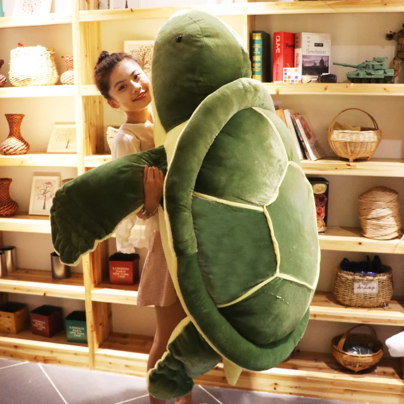 Huge Turtle Plush Toy | 59 Inch Tortoise Sleeping Pillow -5