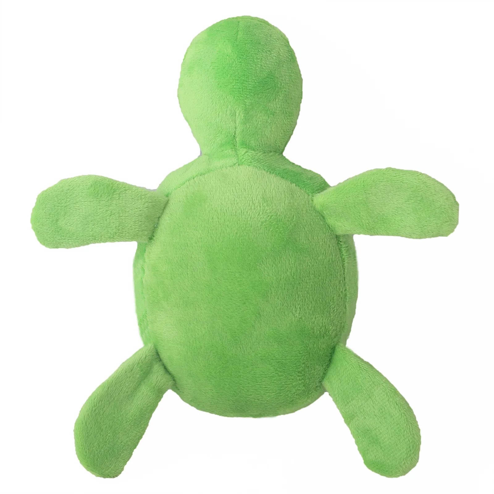 Turtle Plush Dog Toy | Rattling Paper Squeaking Marine -3