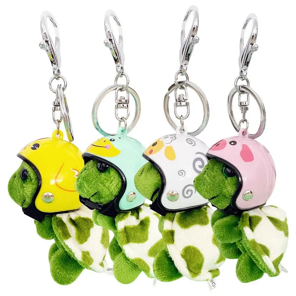 Kawaii Sea Turtle Keychain | Wearing Hat -8