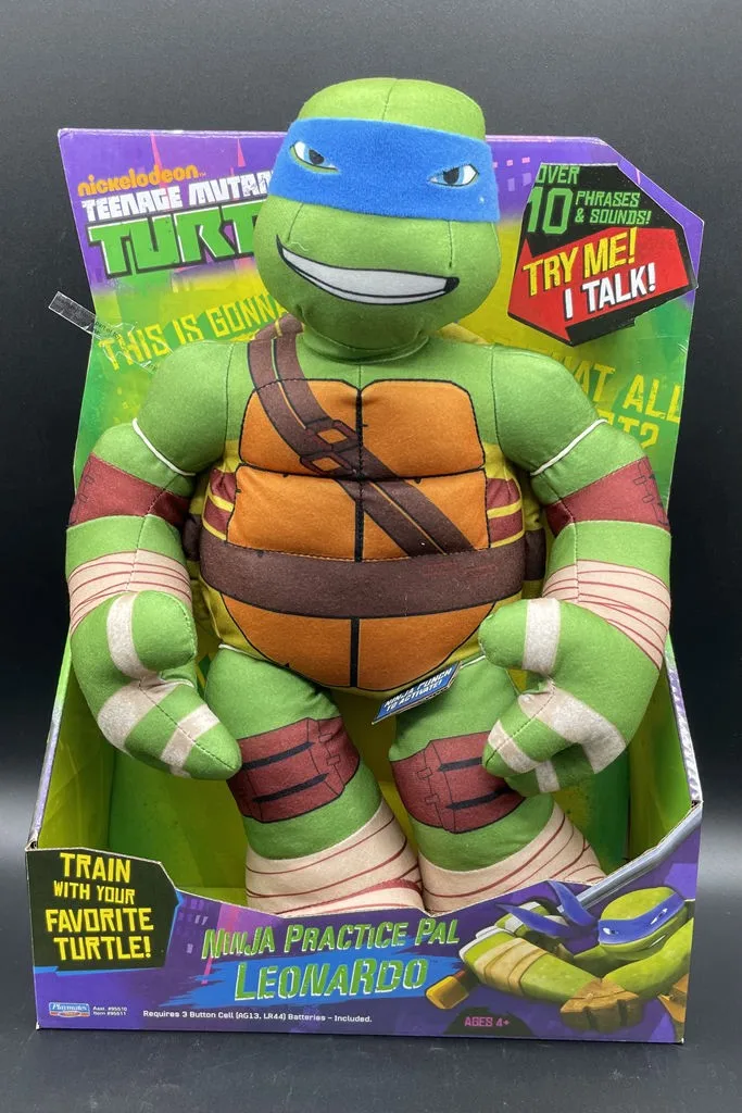 Talking Plush Ninja Turtle | 40 cm Sound Effect Decompression Plush -4