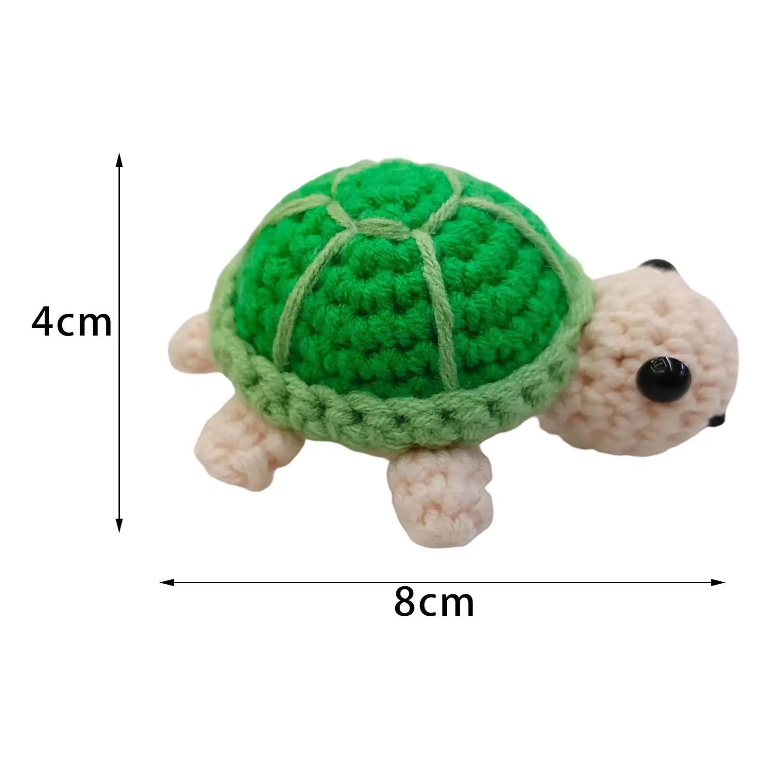 Crochet Plush Turtle | DIY Material Package Turtle Crochet -6