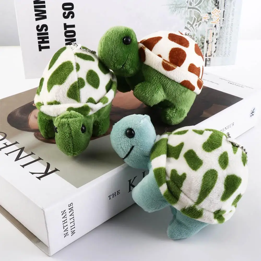 Puzzled Sea Turtle Plush Keychain -1