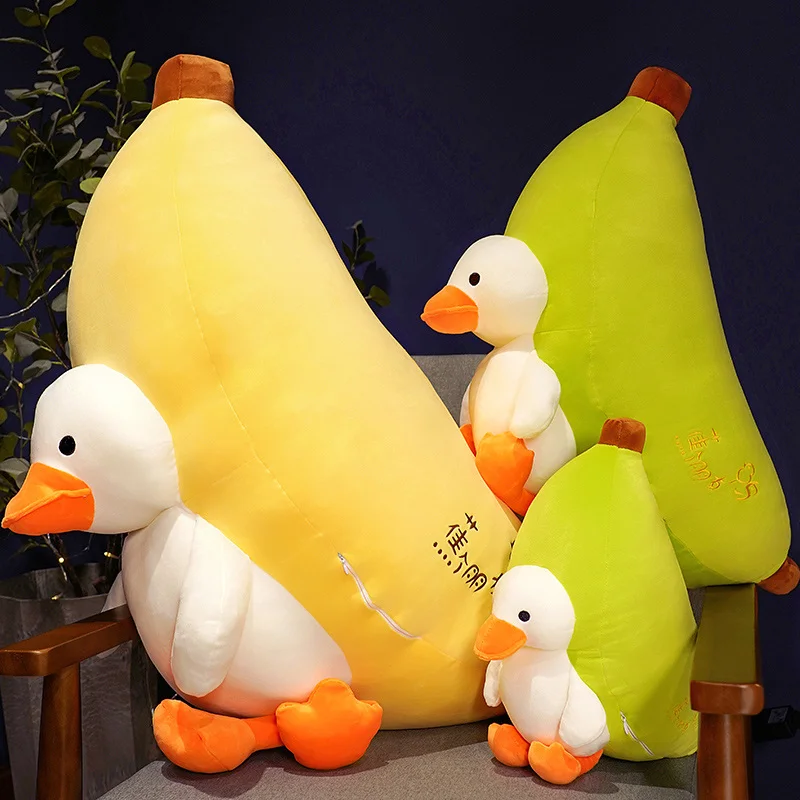 Banana Duck Plushie Pillow -9