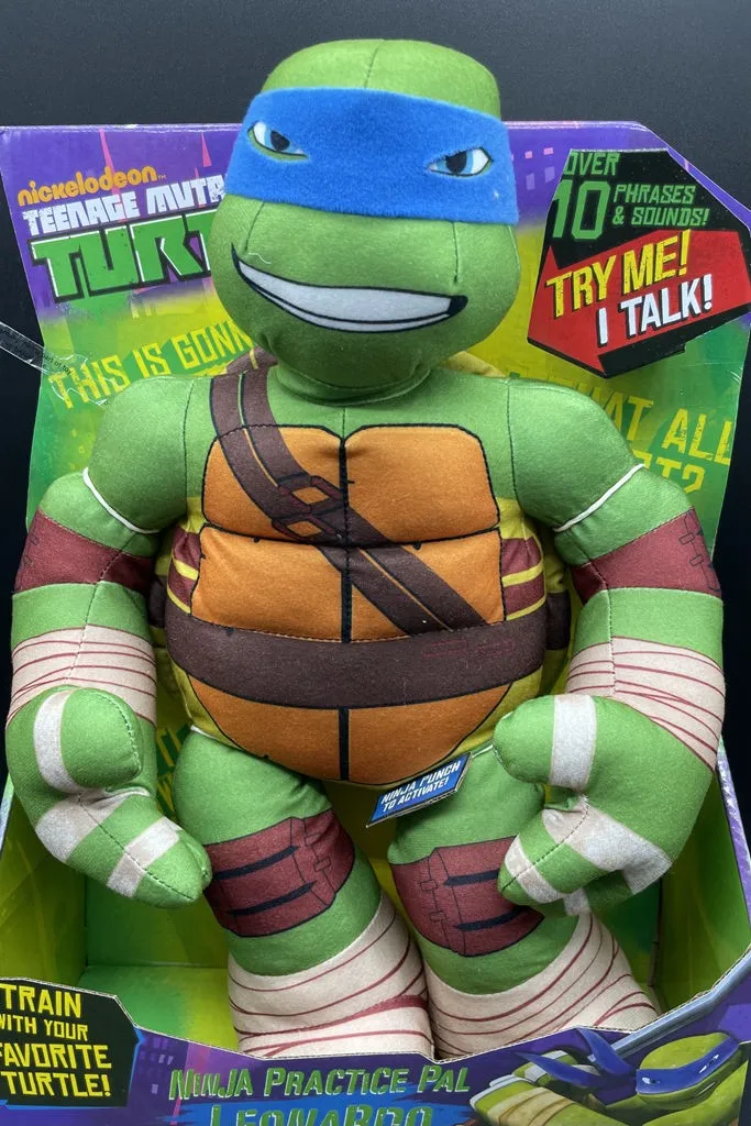 Talking Plush Ninja Turtle | 40 cm Sound Effect Decompression Plush -5