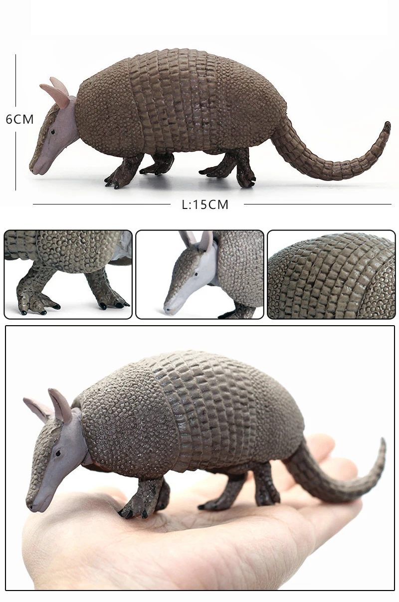 Solid Armadillo Model Action Figure -3