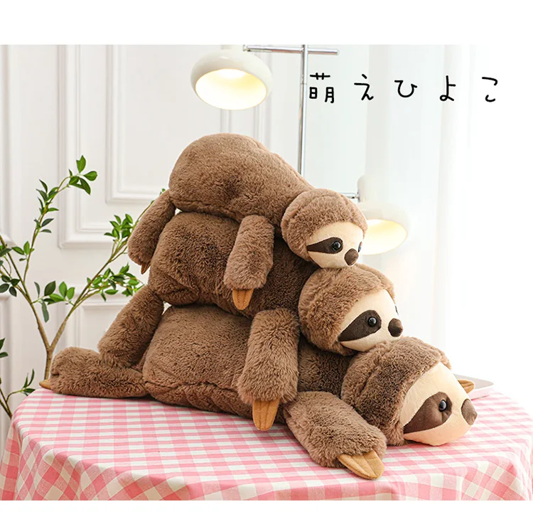 Weighted Sloth Plush | Genuine Lazy Forest Animal -1