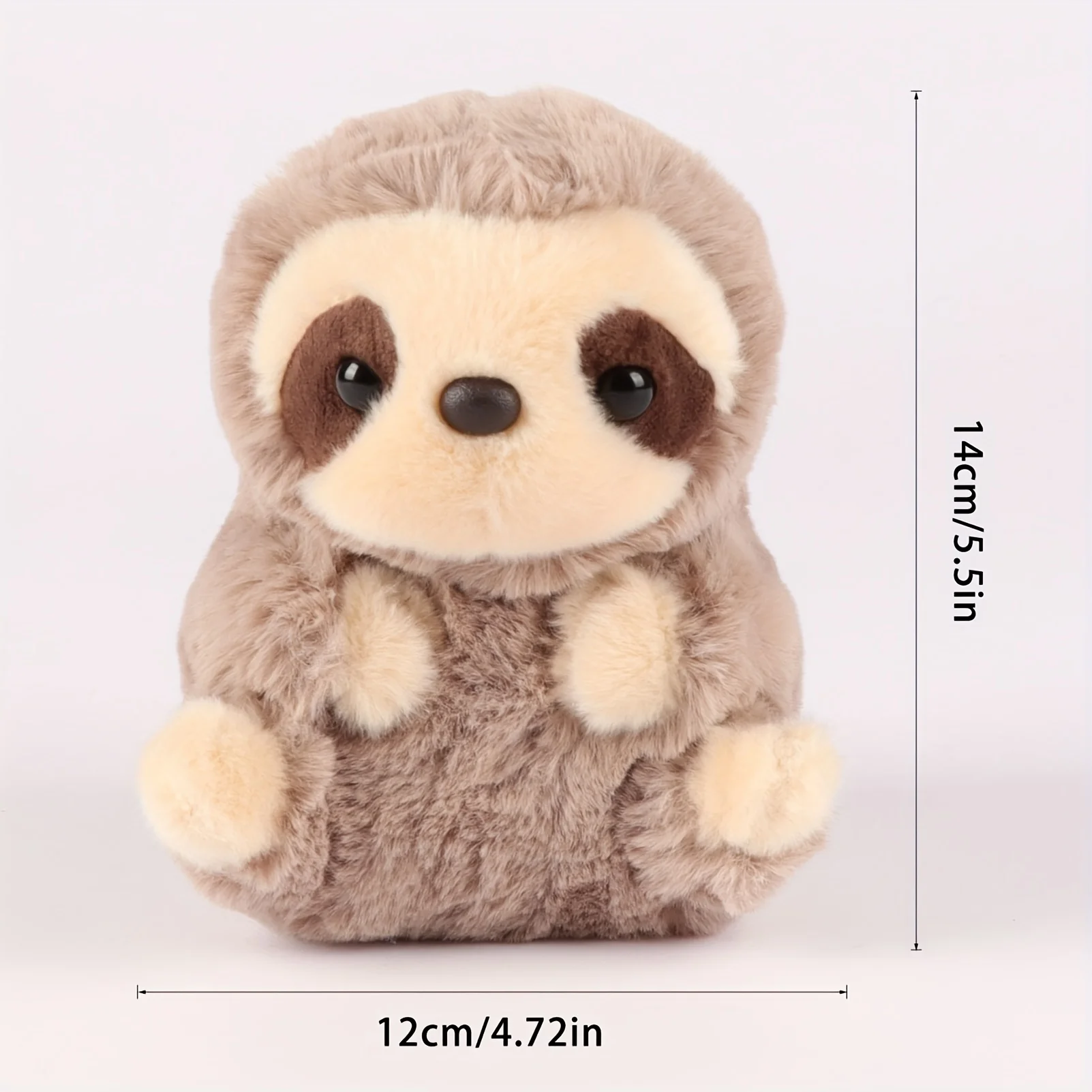 Cute Kawaii Sloth Plush | 5.5Inch Plushies Birthday Gift For Kids Girls -6