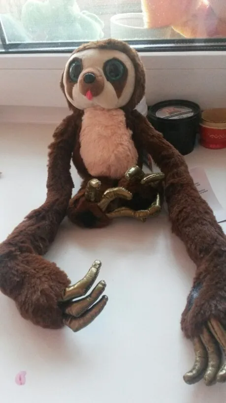 Long Arms Sloth Plush | 65cm 100cm Belt Sloths Long Arm Doll -1