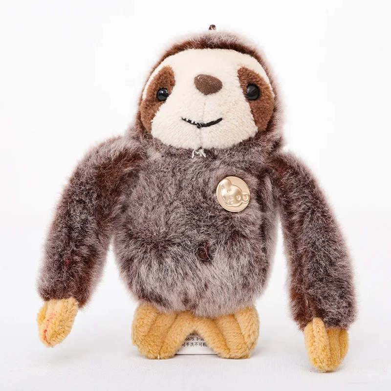 Cute Sloth Plush Keychian -2