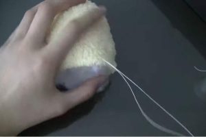 Stitching the plushies