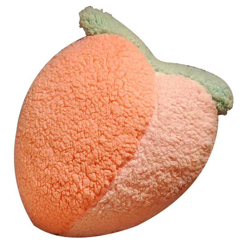 Soft Fruit Shaped Plush Toy | Peach Cactus Eggplant Seat -11