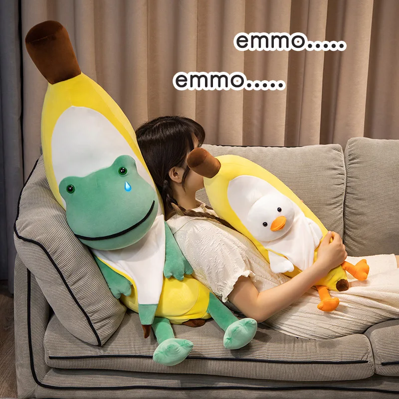 Frog Banana Plush Toy -3