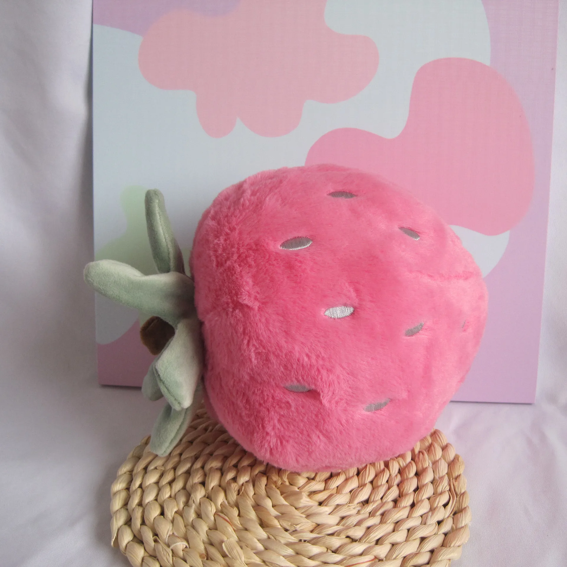 Soft Cute Strawberry Plush -3