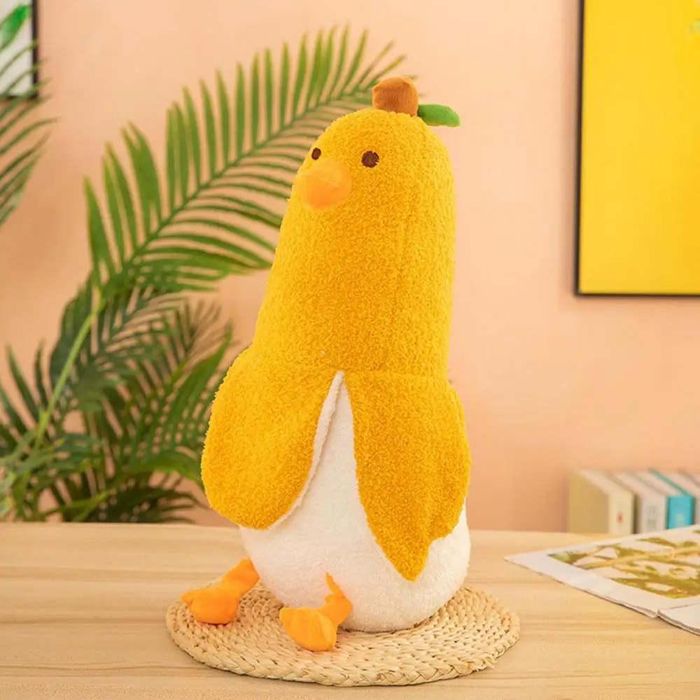 Duck Banana Stuffed Toy | 27cm Plush For Bed Comfortable Huggable Pillow -3