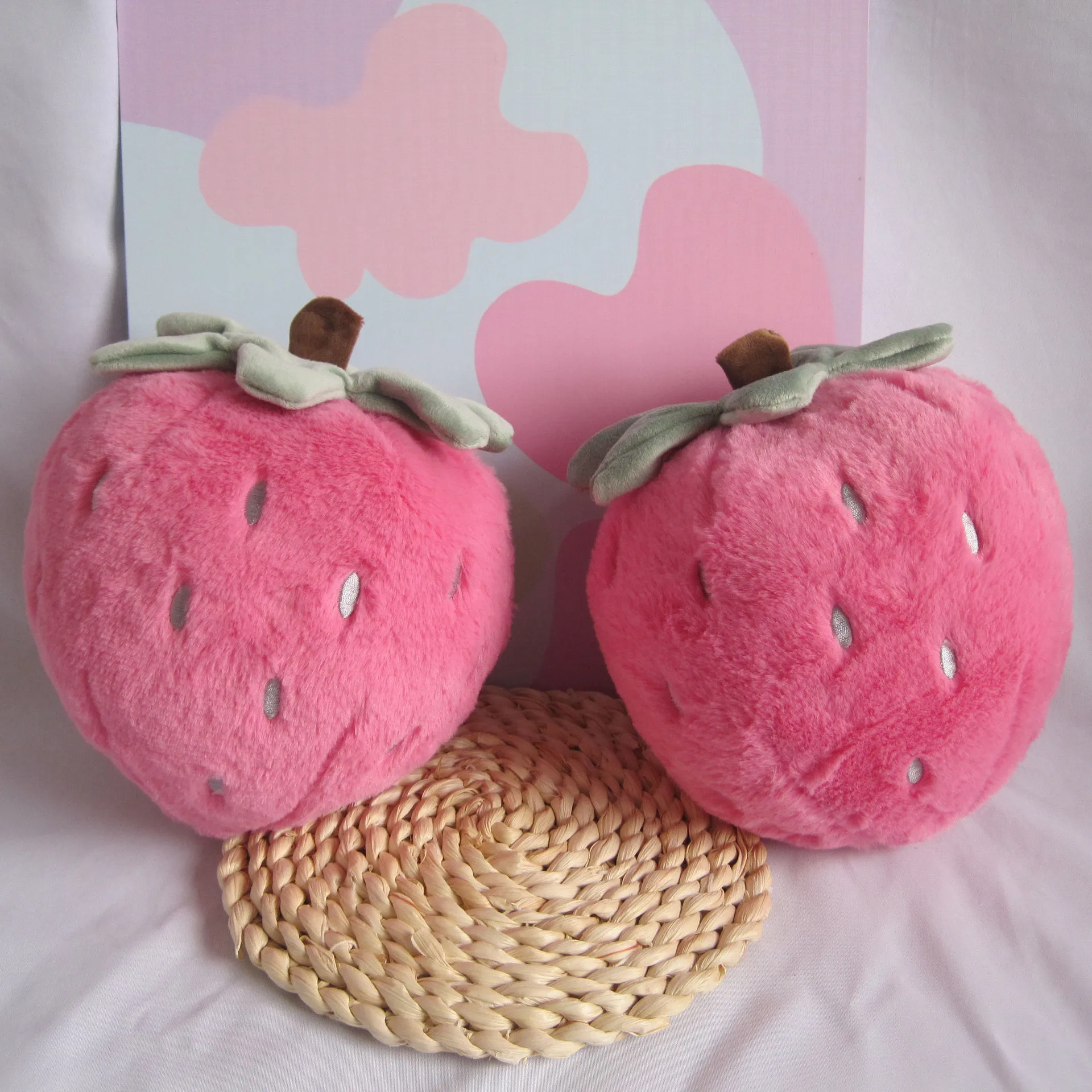 Soft Cute Strawberry Plush -2