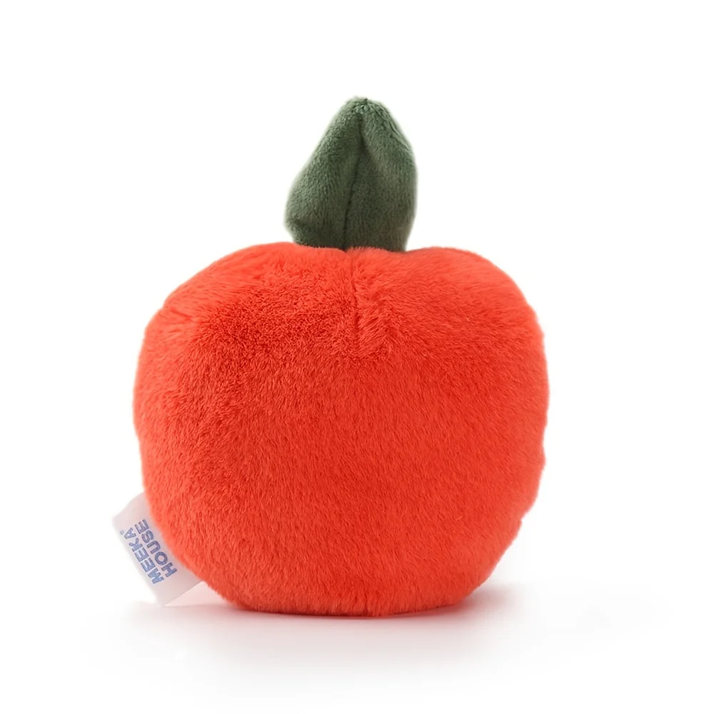 Red Apple Plush Toy | Baby Sensory and Cognition, Cute Expression -3