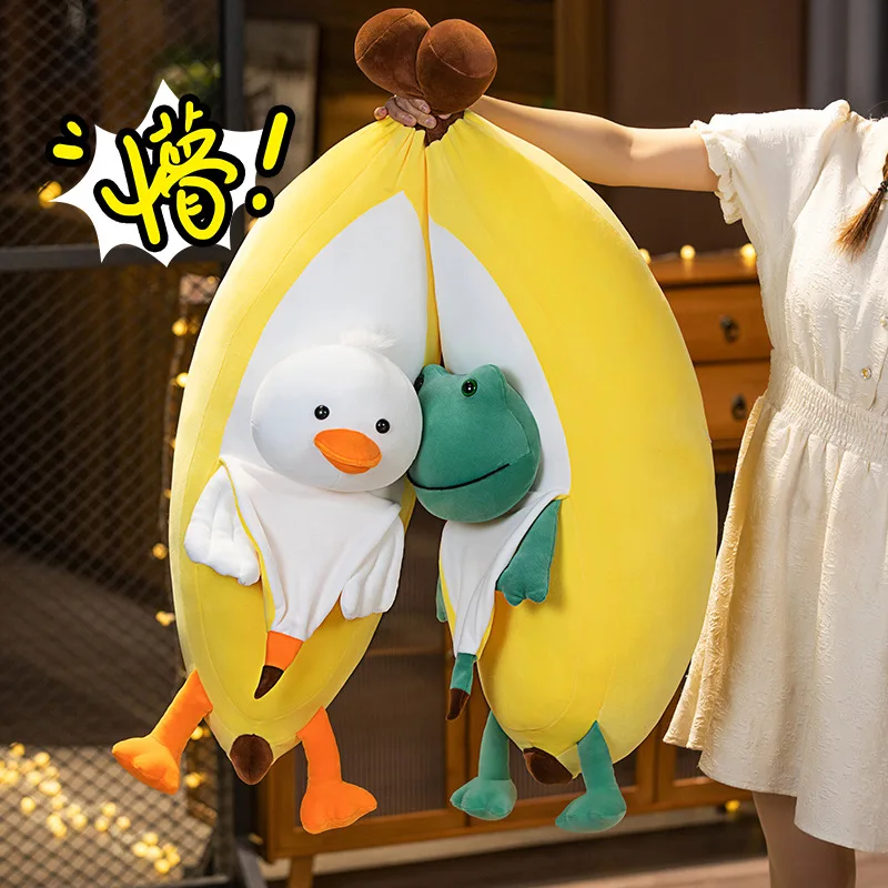 Frog Banana Plush Toy -1