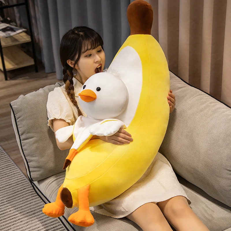 Duck Banana Plush -8