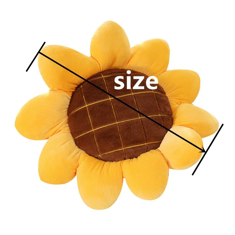 Sunflower Plush Seat -1