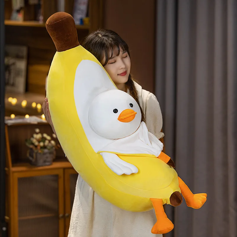 Duck Banana Plush -9