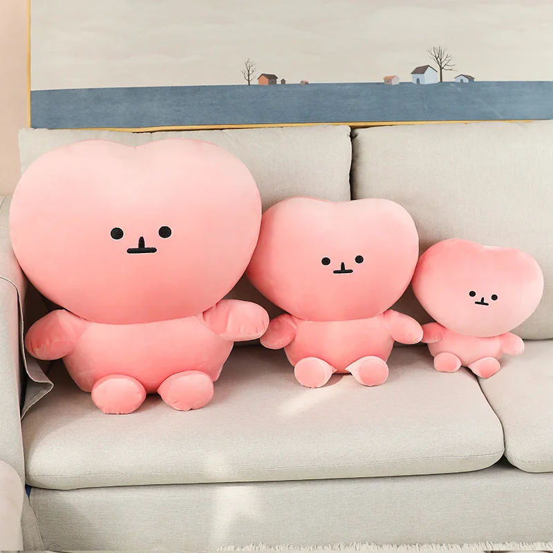 Korean Heart Plush Doll -4